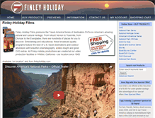 Tablet Screenshot of finleyholiday.com